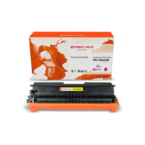 Картридж Print-Rite PR-TN423M пурпурный TN-423M 4000стр для Brother DCP L8410CDW HL L8260CDW MFC L8690CDW