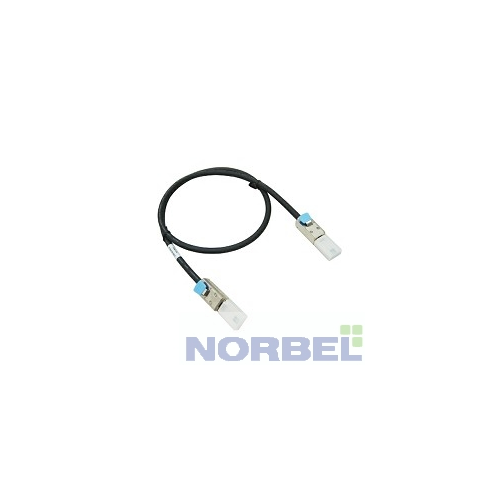 Intel Опция к серверу Mini-SAS Cable Kit AXXCBL380HDHD, Cable kit with two 380mm cables for straightSFF8643 to straight SFF8643 connectors