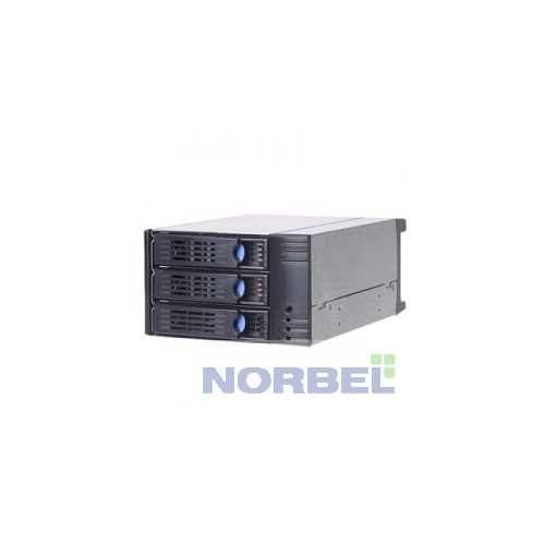 Chenbro Опция к серверу SK32303 T2 H01 HDD корзина Storage Kit, 3x3,5HDD hotSWAP в 2x5,25, 6G SAS SATAII,BK SK32303 T2 H01