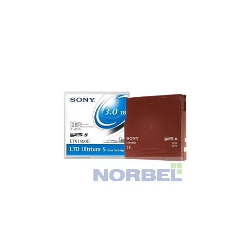 Hp Дисковод Sony Ultrium LTO5, 3.0TB 1.5Tb native , bar code labeled Cartridge for libraries & autoloaders analog C7975L C7975A +label LTX1500GN-LABEL