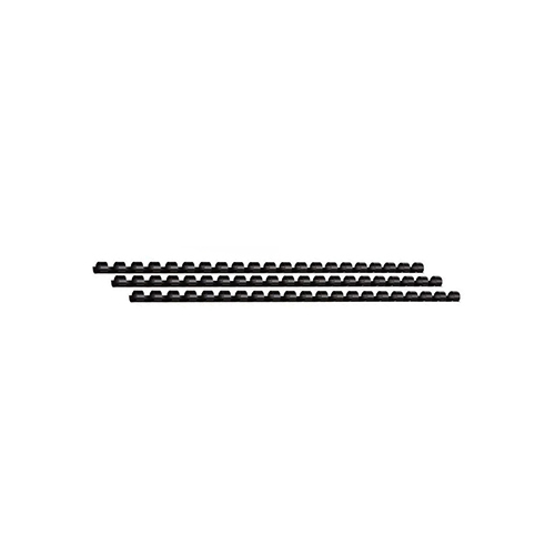 Пластиковая пружина для переплета 12 мм, А4, 100 шт, черный