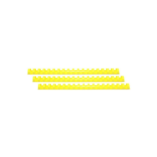 Пластиковая пружина для переплета 16 мм, А4, 100 шт, желтый