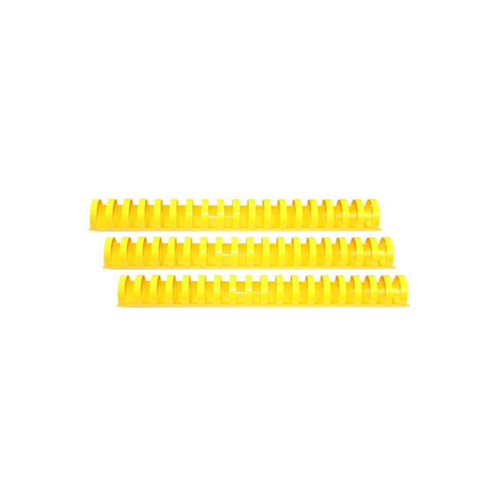 Пластиковая пружина для переплета 32 мм, А4, 50 шт, желтый