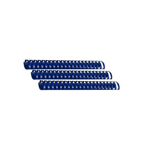 Пластиковая пружина для переплета 51 мм, А4, 50 шт, синий