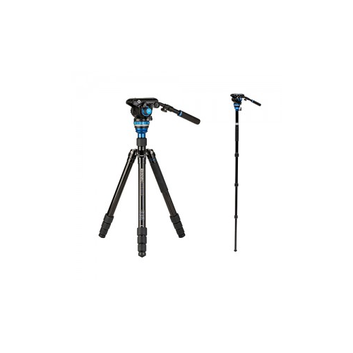 Карбоновый видеоштатив- трансформер Benro C3883TS6PRO Travel с видеоголовкой S6PRO
