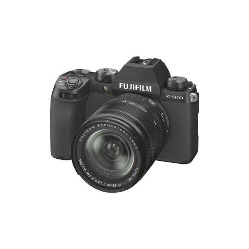 Цифровой фотоаппарат Fujifilm X-S10 Kit (XF 18-55mm f/2.8-4) Black