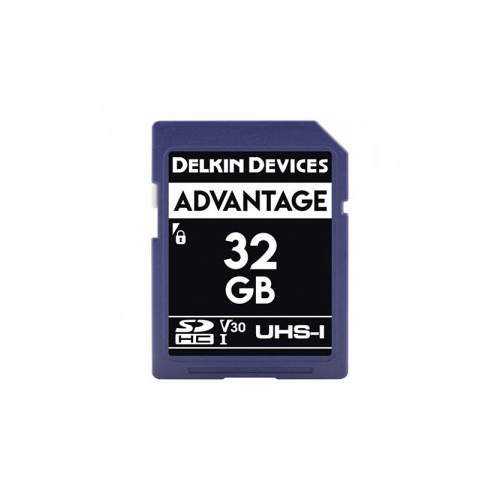 DelkinDevices Карта памяти Delkin Devices Advantage SDXC 32GB 633X UHS-I Class 10 V30 (DDSDW63332G)