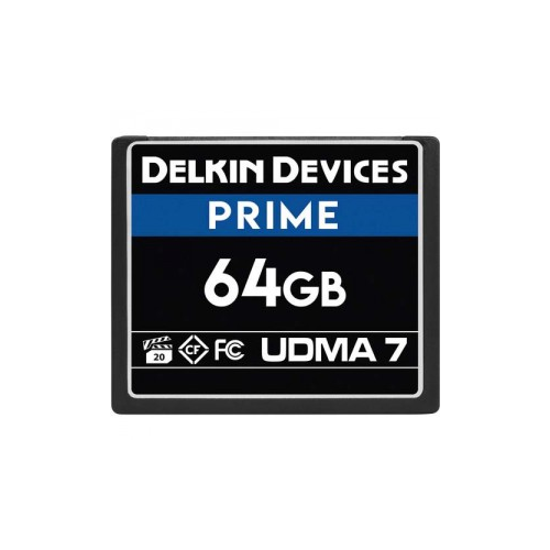 DelkinDevices Карта памяти Delkin Devices Prime CF 64GB UDMA7 1050X (DDCFB105064G)
