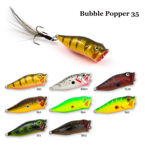 Воблер RAIDEN Bubble Popper 35 Raiden