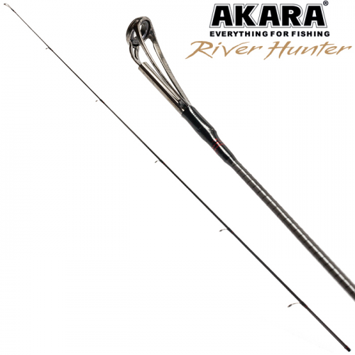 Хлыст угольный для спиннинга Akara River Hunter M (7-28) 2,4 м