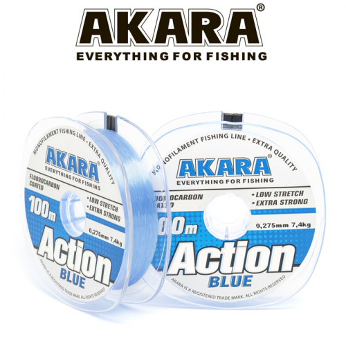 Леска Akara Action Blue 100 м