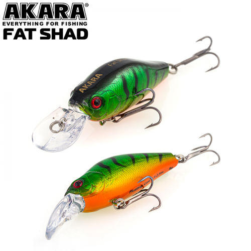 Воблер Akara Fat Shad 55F