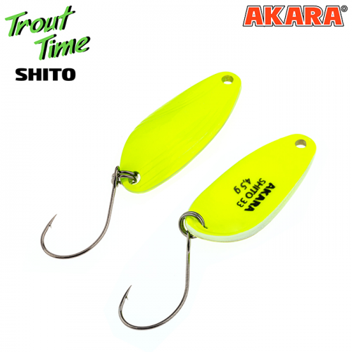 Блесна колебалка Akara Trout Time Shito