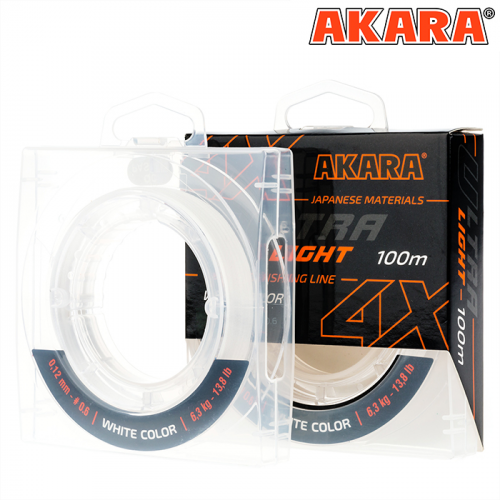 Шнур Akara Ultra Light White 100 м