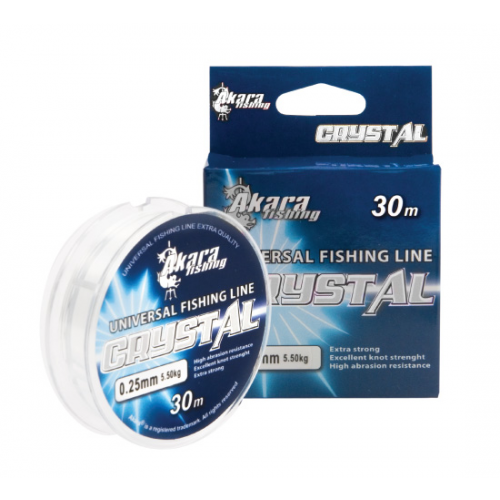 Леска Akara Crystal 30 м Clear