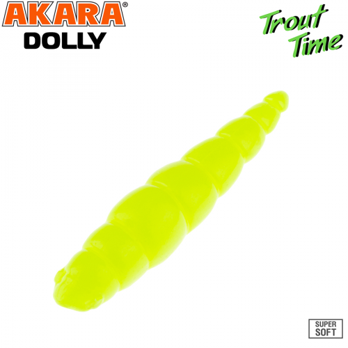 Силиконовая приманка Akara Trout Time DOLLY 1.8 Cheese (10 шт)