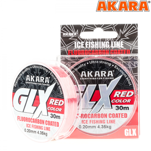 Леска Akara GLX ICE Red 30 м