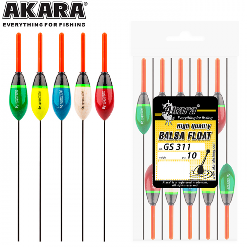 Поплавок Akara бальса GS311
