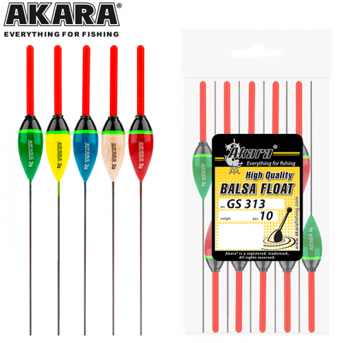 Поплавок Akara бальса GS313