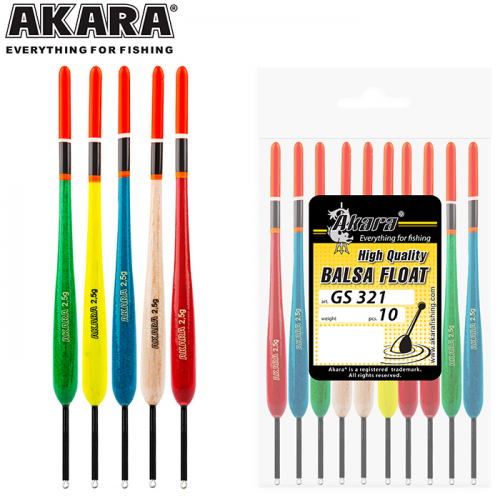 Поплавок Akara бальса GS321