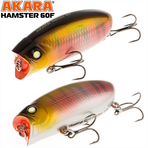 Воблер Akara Hamster 60F