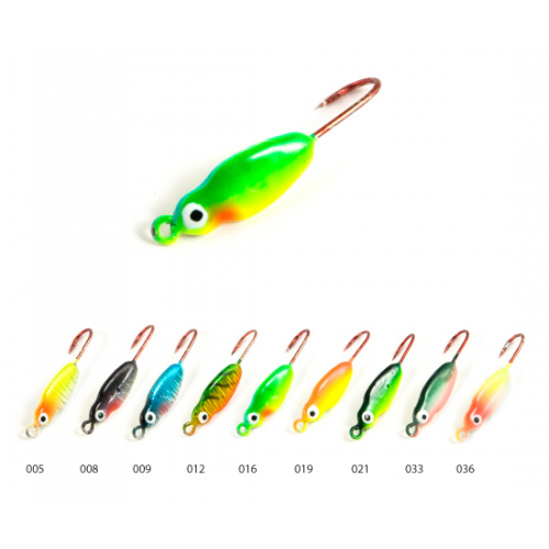 Блесна зимняя Akara Ice Lures рыбка с крючком IL001