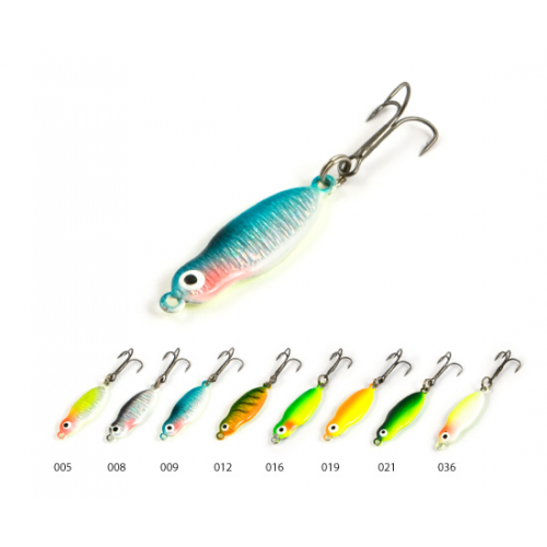 Блесна зимняя Akara Ice Lures рыбка с тройником IL015