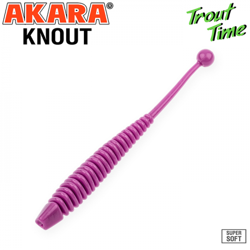 Силиконовая приманка Akara Trout Time KNOUT 2,5 Shrimp (10 шт)