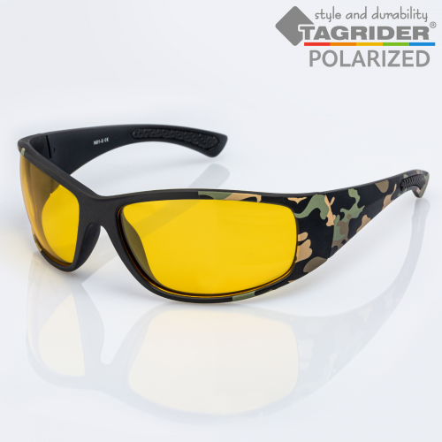 Очки поляризационные Tagrider в чехле N01-3 Yellow