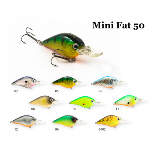 Воблер RAIDEN Mini Fat 50 Raiden