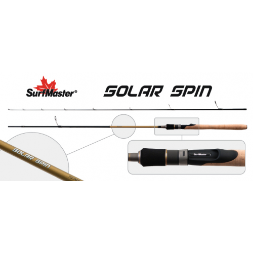 Спиннинг штекерный угольный 2 колена Surf Master SP1125 Solar Spin Surfmaster