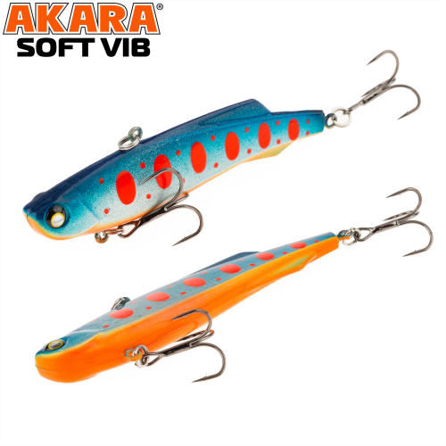 Воблер Akara раттлин Soft Vib