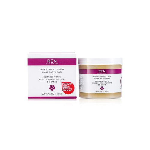 Ren Moroccan Rose Otto Сахарное Полирующее Средство для Тела 330ml/11.2oz