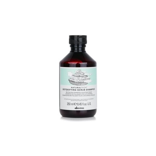 Davines Natural Tech Детоксифицирующий Шампунь Скраб (для Ослабленной Кожи Головы) 250ml/8.45oz