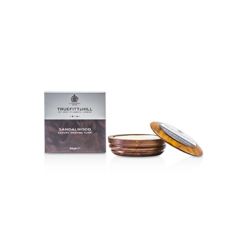 Truefitt & Hill Sandalwood Роскошное Мыло для Бритья (в Деревянной Чаше) 99g/3.3oz