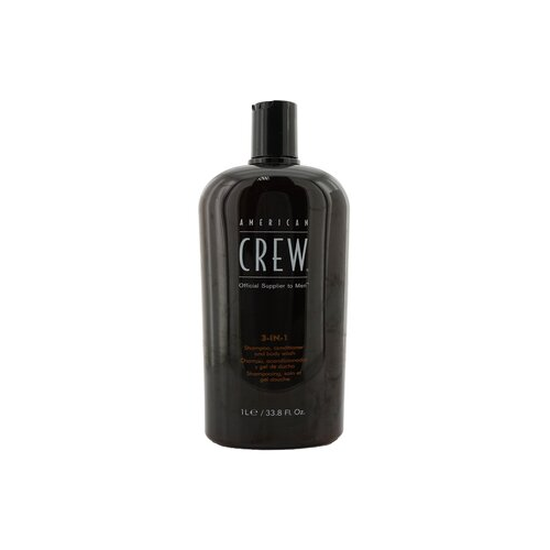 American Crew Men Classic 3-в-1 Шампунь, Кондиционер и Средство для Мытья Тела 1000ml/33.8oz
