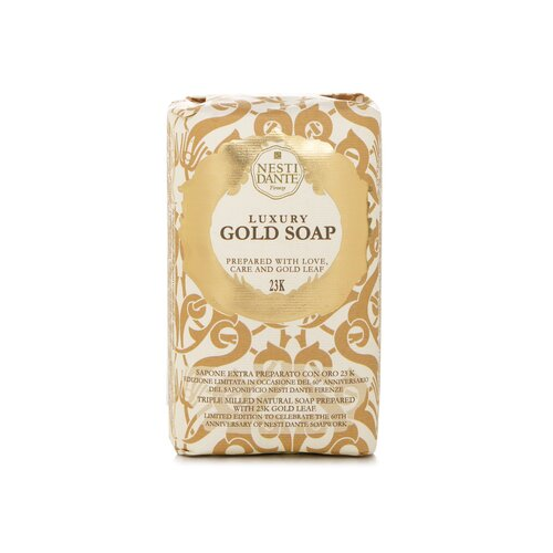 Nesti Dante 60 Anniversary Роскошное Золотое Мыло с Золотым Листом (Ограниченный Выпуск) 250g/8.8oz