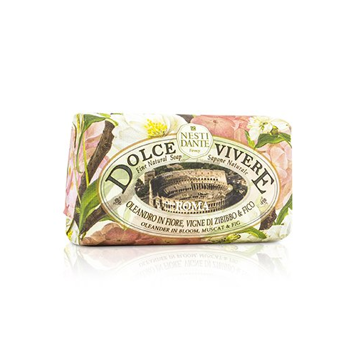 Nesti Dante Dolce Vivere Натуральное Мыло - Roma - Цветущий Олеандр, Мускат и Инжир 250g/8.8oz