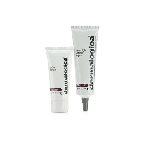 Dermalogica Age Smart Набор: Ночное Восстанавливающее Средство 30мл + Крем Скраб 15мл 2pcs