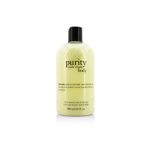 Philosophy Purity Made Simple 3-в-1 Гель для Душа, Ванн и Бритья 480ml/16oz