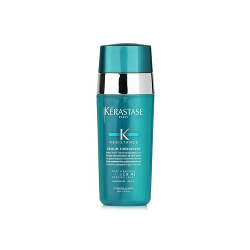 Kerastase Resistance Serum Therapiste Dual Treatment Fiber Quality Обновляющее Средство (для Очень Поврежденных Волос и Кончиков) 30ml/1.01oz