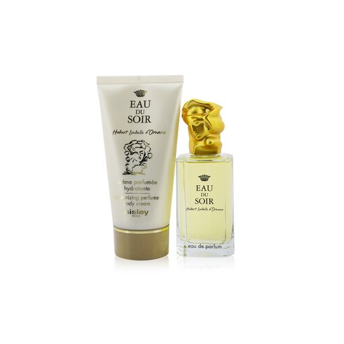 Sisley Eau Du Soir Набор: Парфюмированная Вода Спрей 100мл/3.3унц + Увлажняющий Парфюмированный Крем для Тела 150мл/5.1унц 2pcs