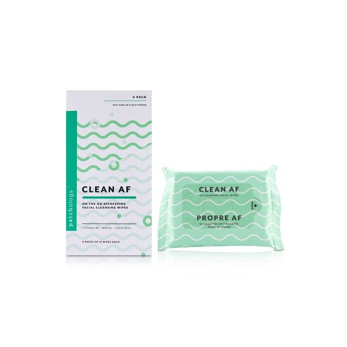 Patchology Clean AF On-The-Go Освежающие Очищающие Салфетки для Лица 4x15sheets