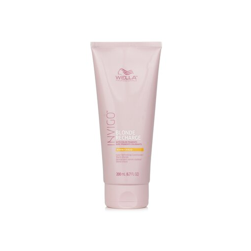 Wella Invigo Blonde Recharge Кондиционер для Усиления Цвета Волос - # Теплый Блонд 200ml/6.7oz