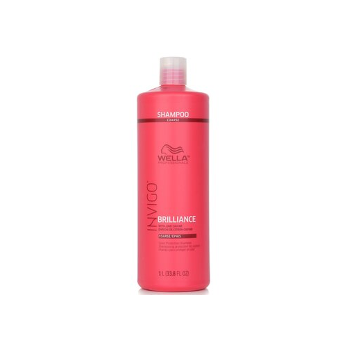 Wella Invigo Brilliance Шампунь для Защиты Цвета - # для Жестких Волос 1000ml/33.8oz