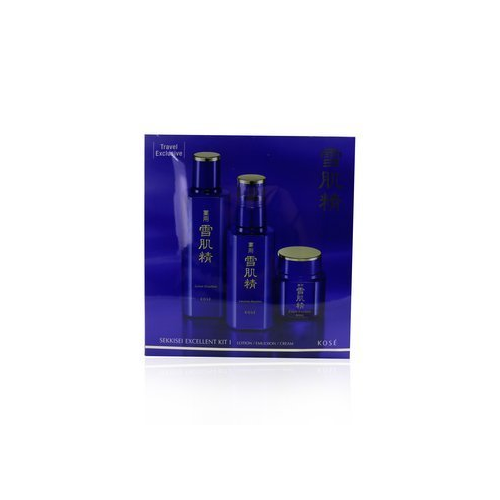 Kose Sekkisei Excellent Набор I: Excellent Лосьон 200мл + Excellent Эмульсия 140мл + Excellent Крем 50г 3pcs