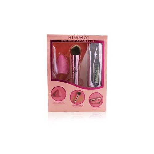 Sigma Beauty 3DHD Perfect Complexion Набор (1x Растушевка, 1x Кисть Кабуки, 1x Сумка) 2pcs+1bag