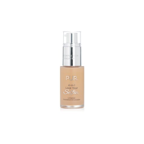PUR (PurMinerals) 4 in 1 Love Your Selfie Стойкая Основа и Корректор - #LG7 Light Beige (Light Skin With Golden Undertones) 30ml/1oz