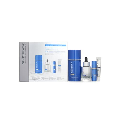 Neostrata Skin Active Lift + Firm Набор: Крем для Шеи + Сыворотка + Восстанавливающее Средство + Комплекс с Ретинолом 4pcs