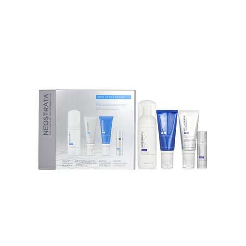 Neostrata Skin Active Repair Набор: Отшелушивающее Средство для Умывания + Поддержка Матрицы SPF30 + Клеточное Восстановление + Интенсивная Терапия для Глаз 4pcs
